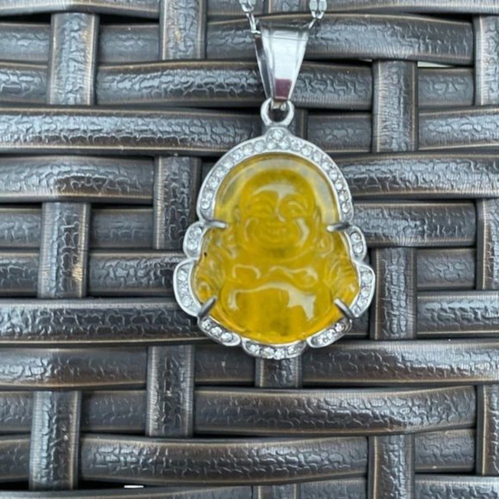 Laughing Buddha Necklace